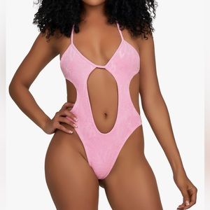 Waydamin monokini, terry skirt and cap